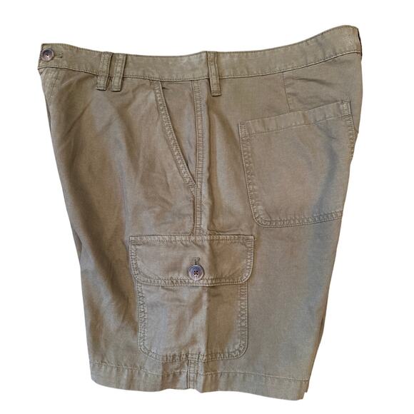 Sundance Safari Dream Tencel Short Women's Sz 16 Olive Cargo - Picture 6 of 13
